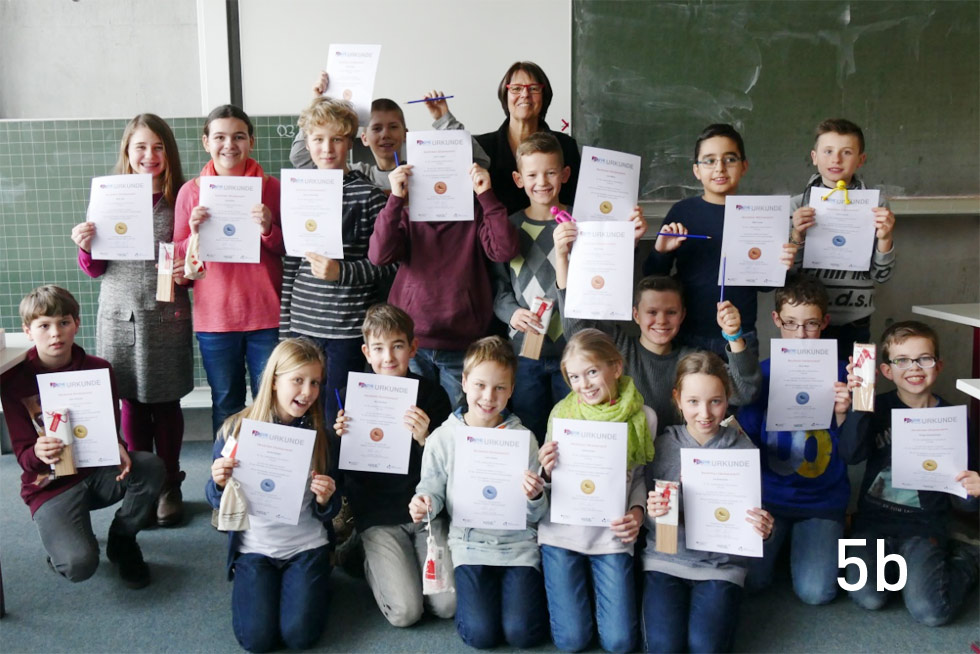 5b bei Mathe im Advent 2016