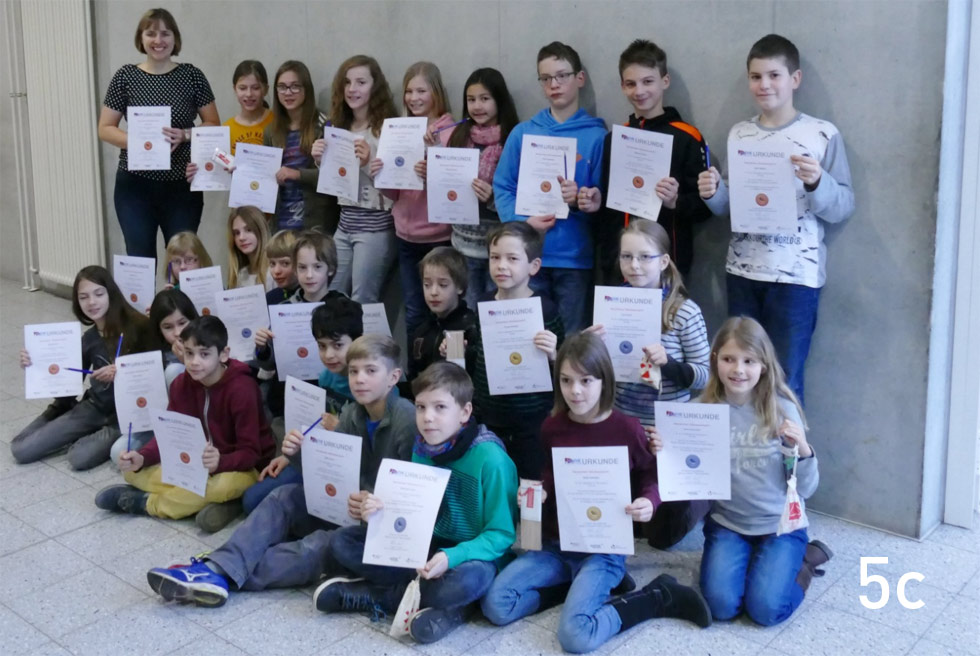 5c bei Mathe im Advent 2016