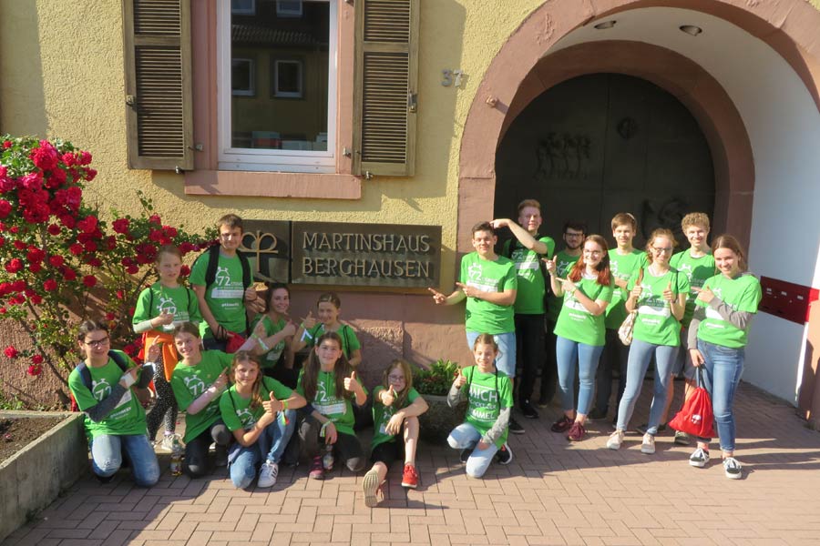 72-Stunden-Aktion Ministranten Berghausen Wöschbach