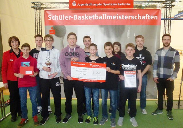 Mannschaft Basketball Jungen