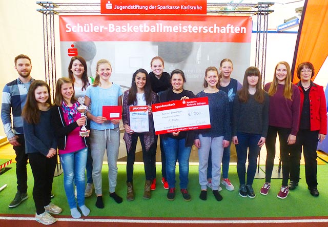 Mannschaft Basketball Mädchen