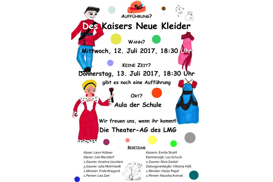 Einladung Theaterabend 2017