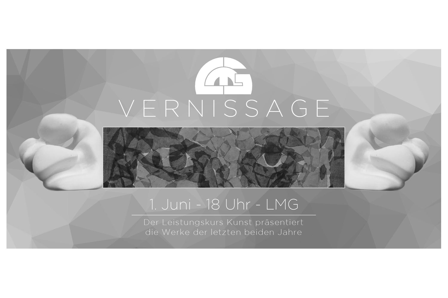 Einladung Vernissage Leistungskurs Kunst 2017