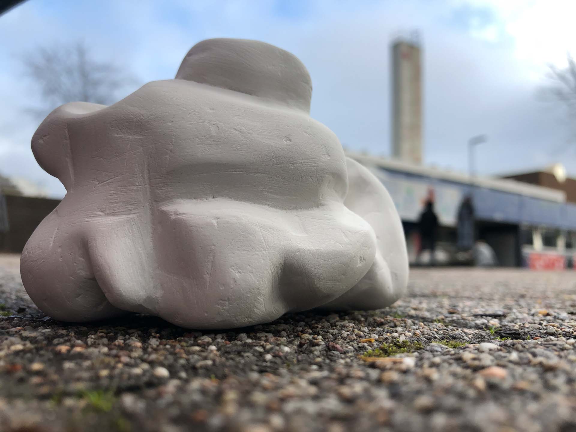 Modell einer Großplastik