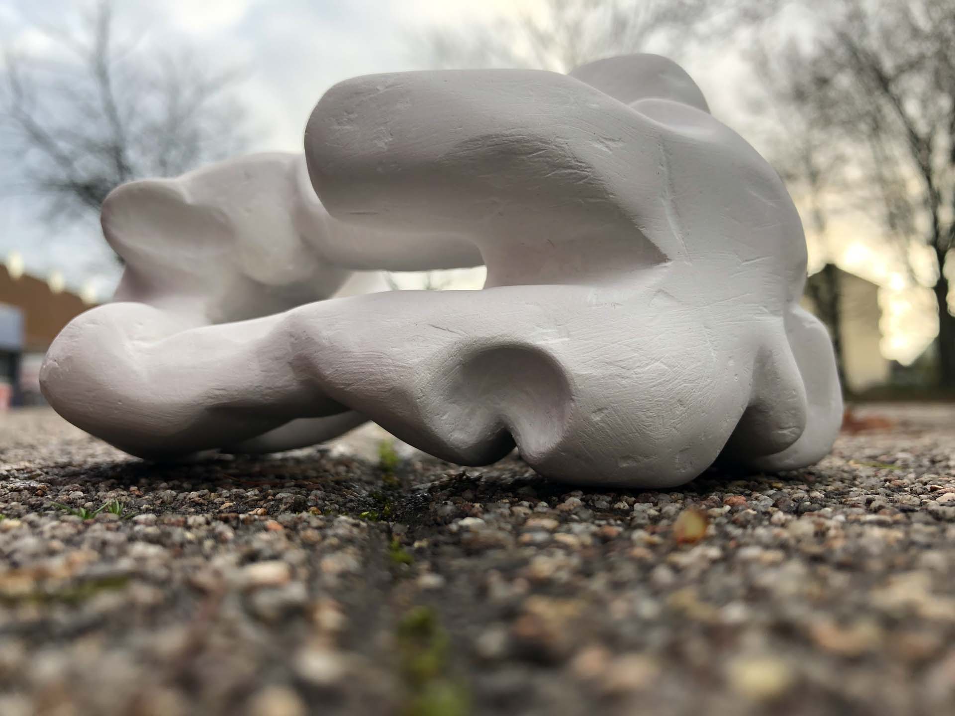 Modell einer Großplastik