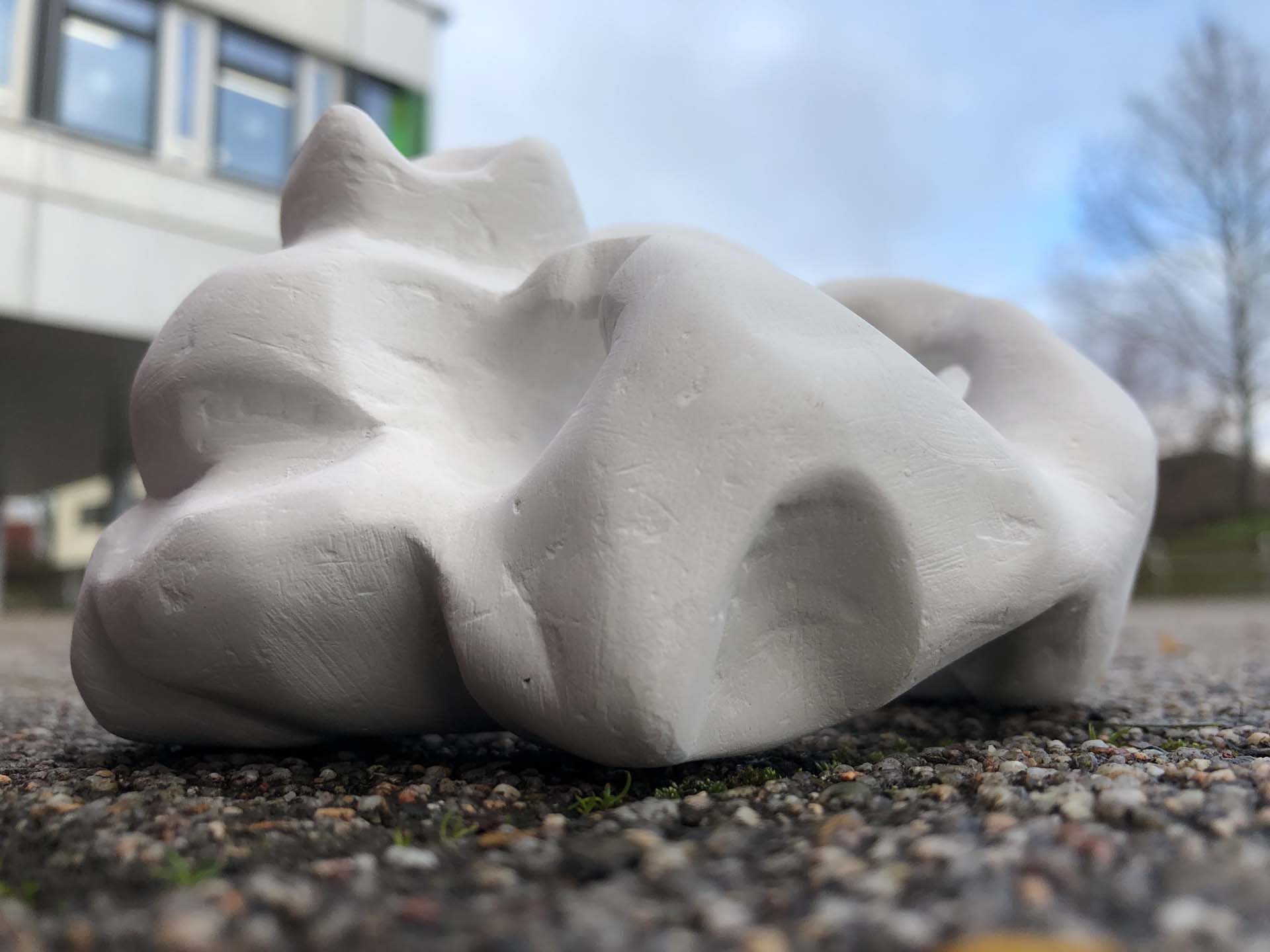 Modell einer Großplastik