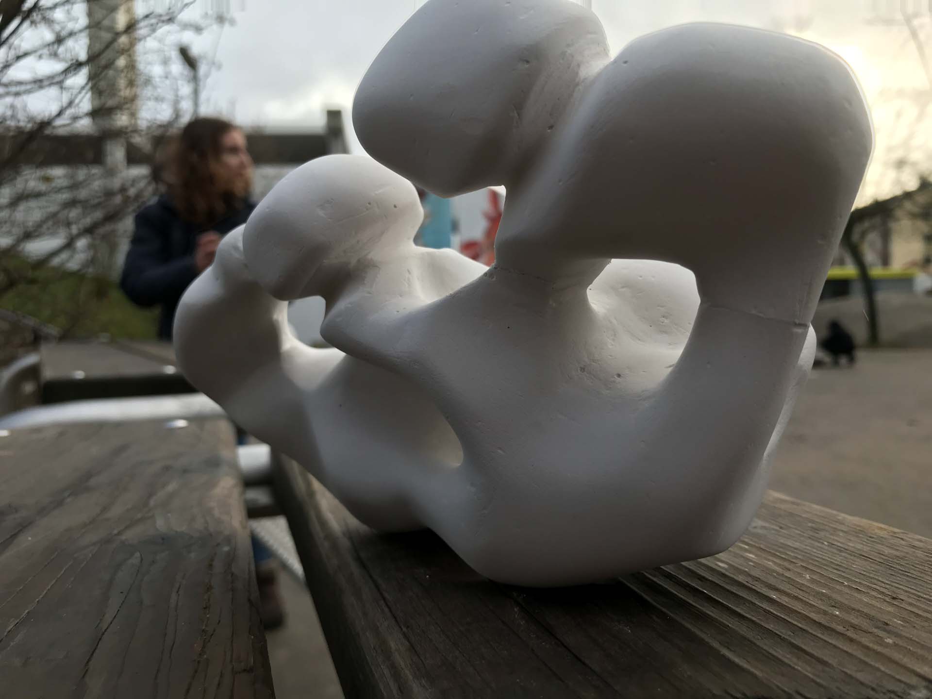 Modell einer Großplastik