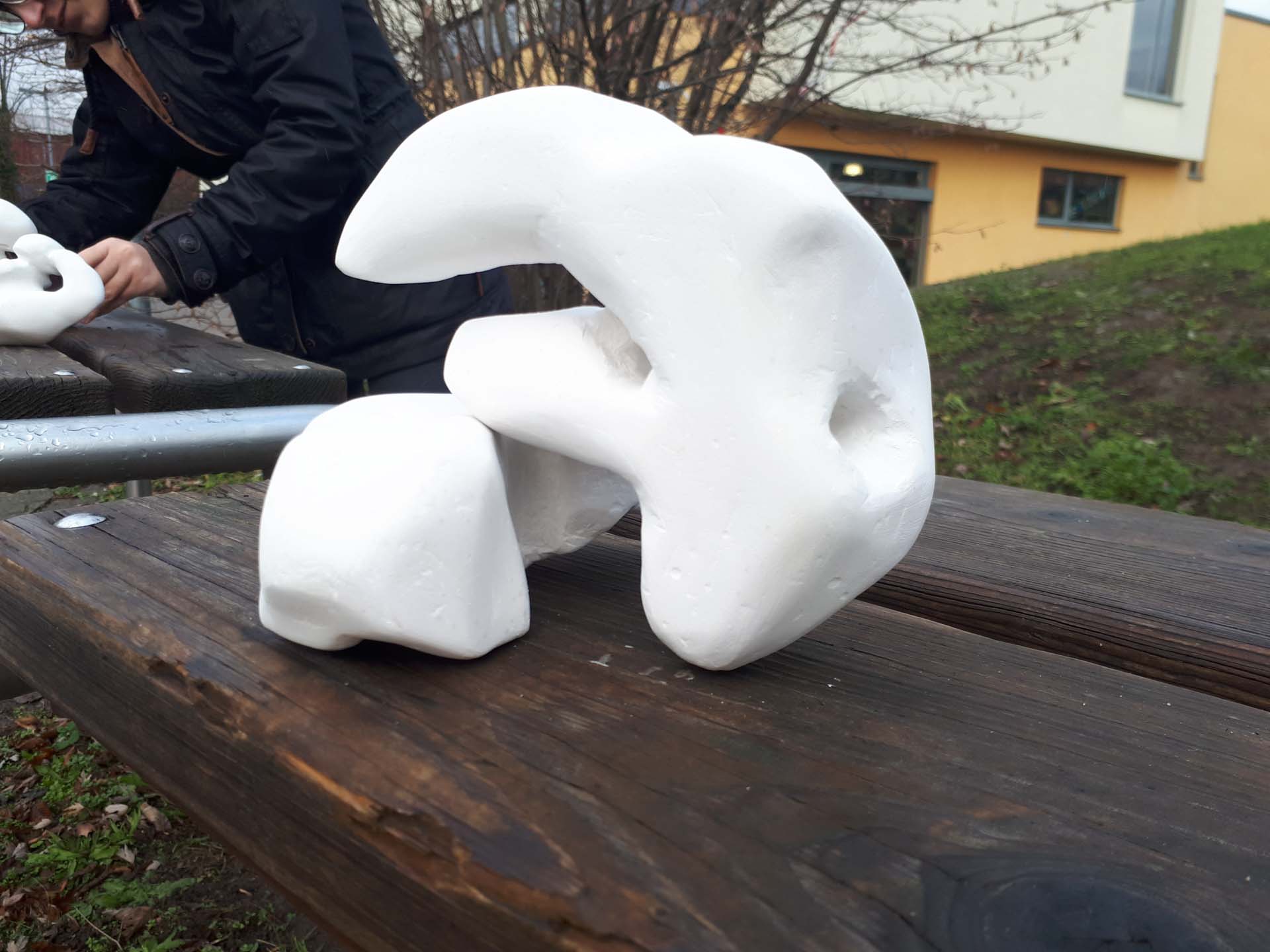 Modell einer Großplastik