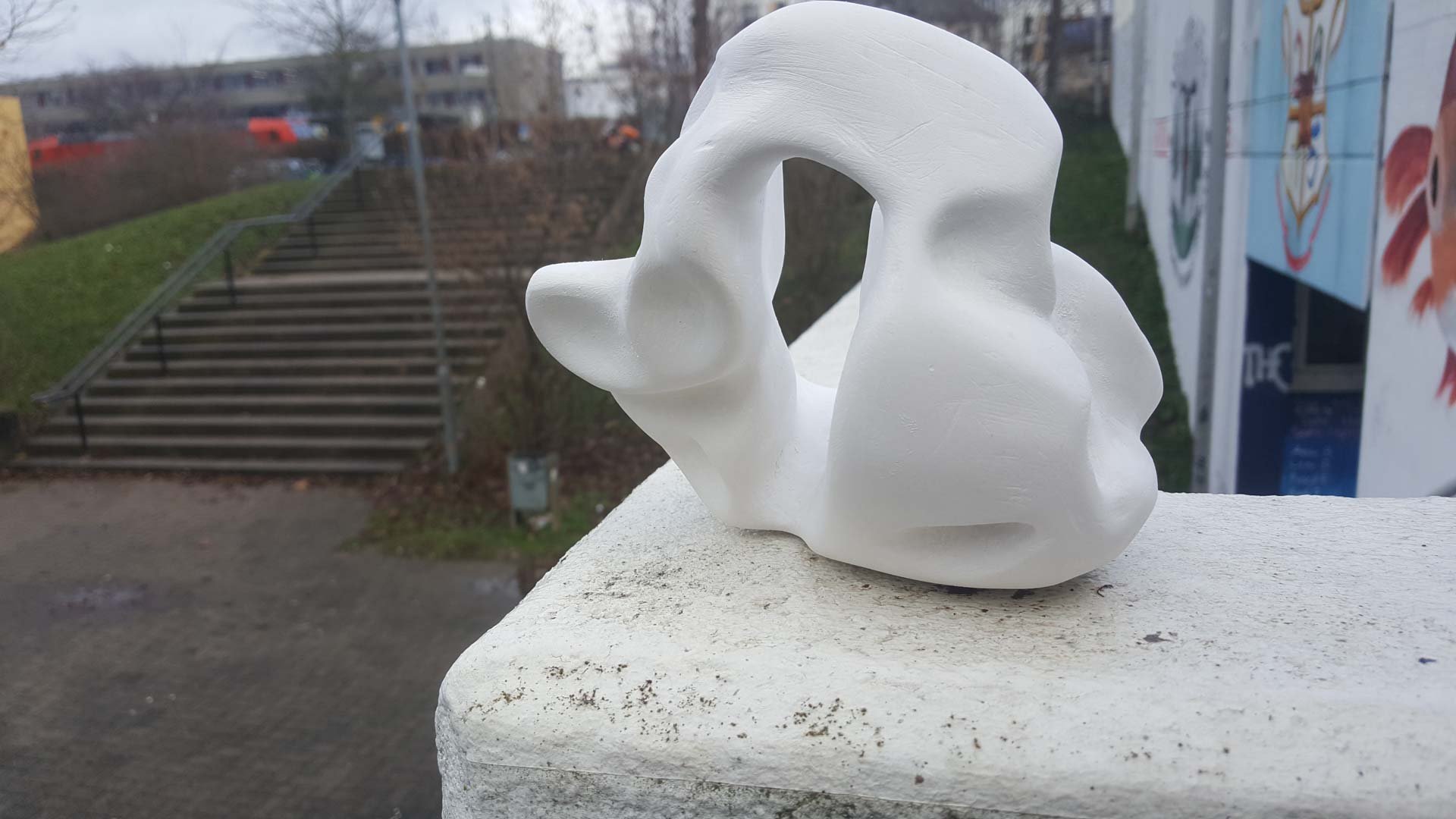 Modell einer Großplastik