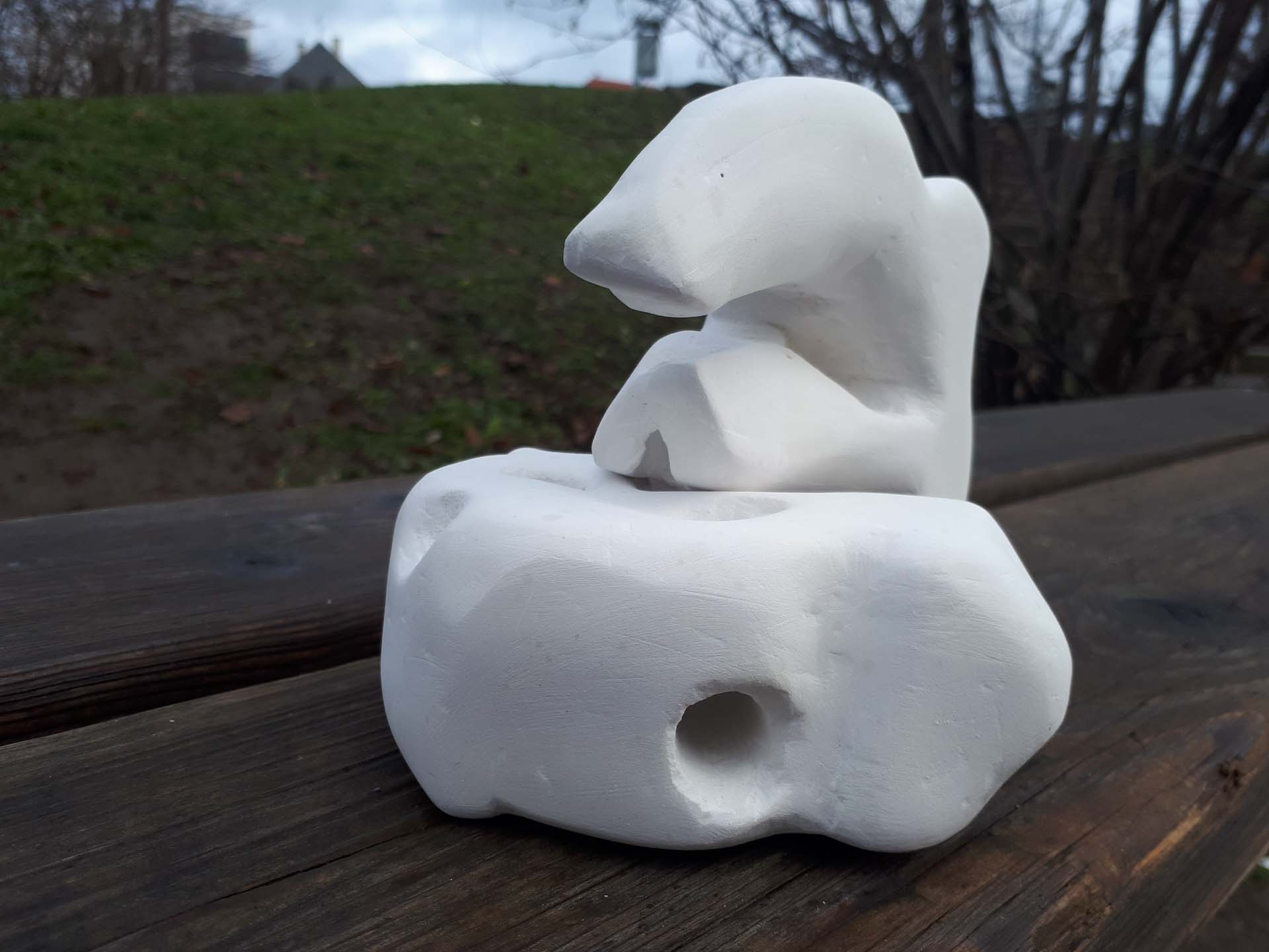 Modell einer Großplastik