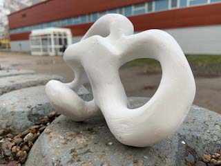 Modell einer Großplastik