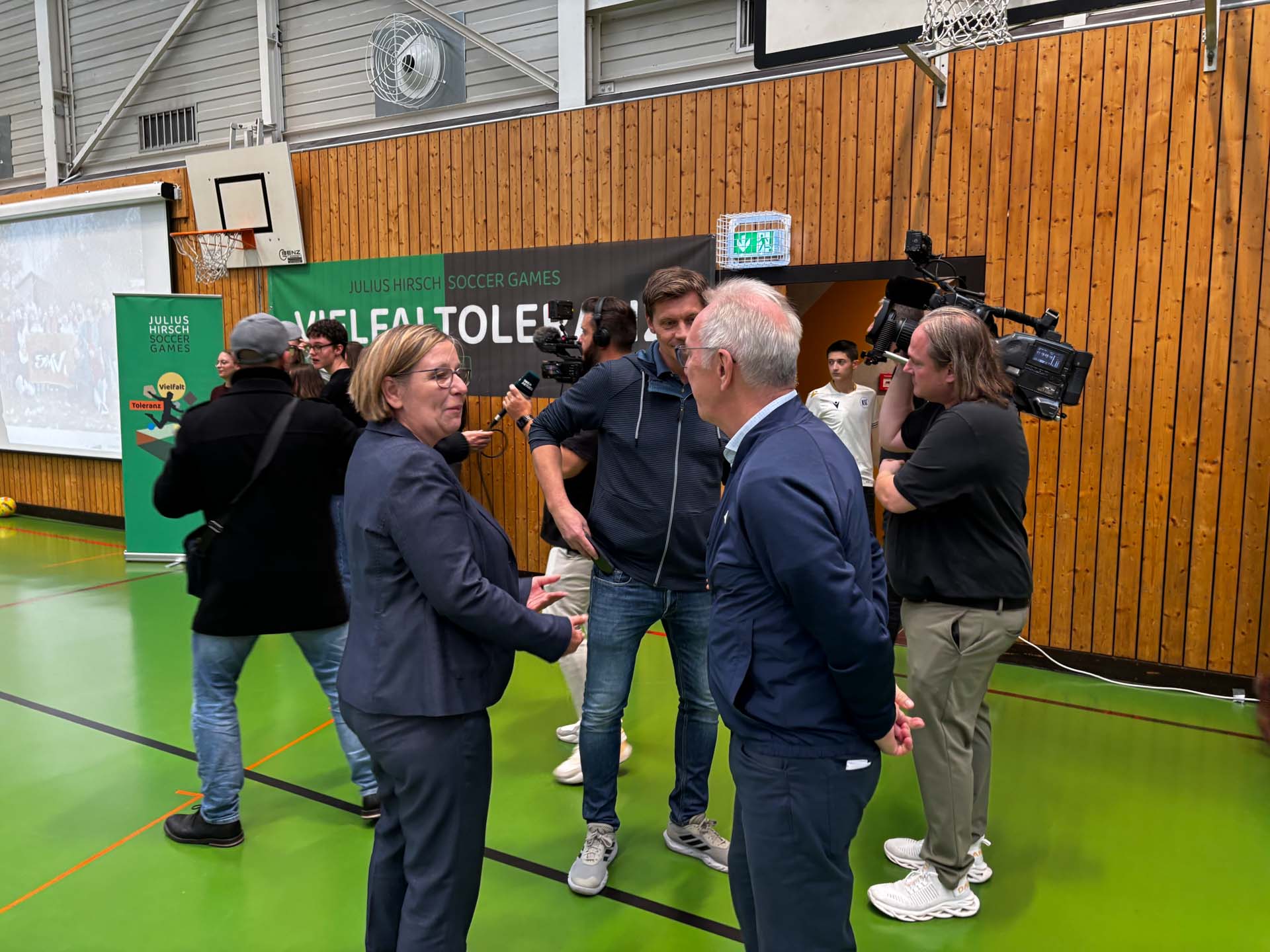 Übergabe Julius-Hirsch-Preis 2025