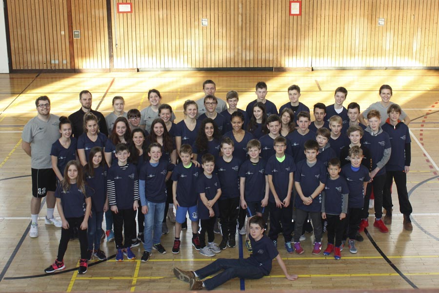 Gruppenbild Basketballcamp 2017