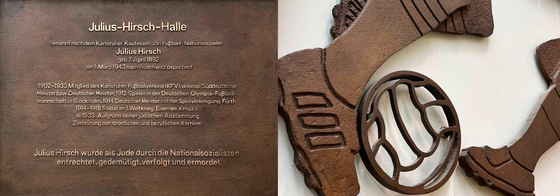 Julius Hirsch Gedenktafel