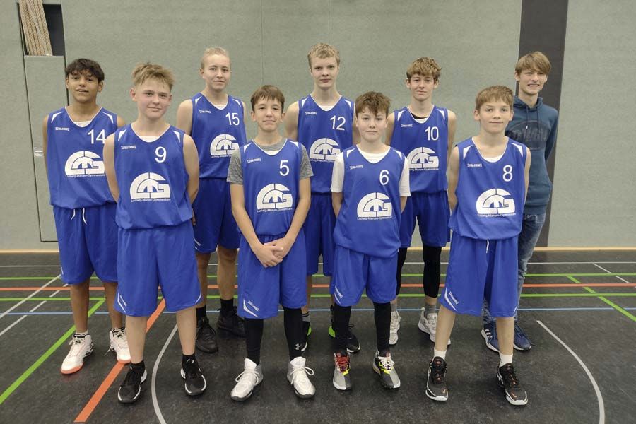 Basketballteam Jungen 2022