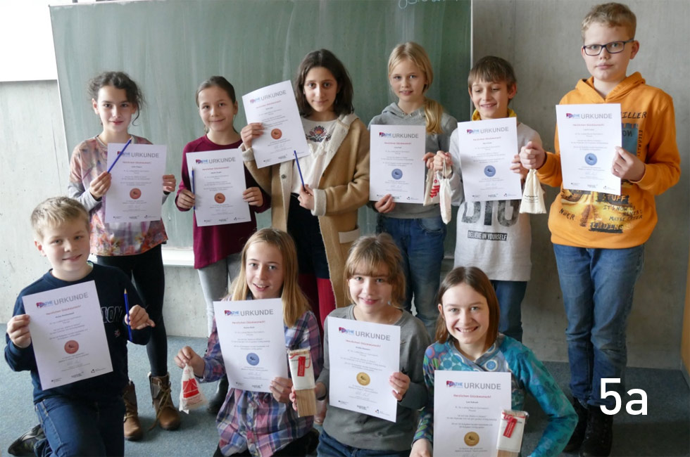 5a bei Mathe im Advent 2016