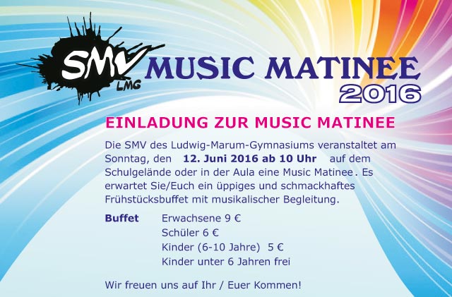 Musicmatinee 2016
