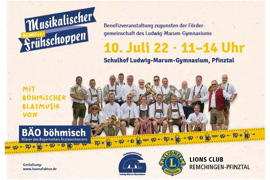 Musikalischer Frühshoppen LMG 2022