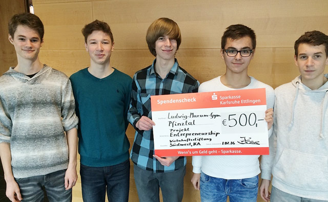 Preis 2016 Wirtschaftsstiftung Suedwest