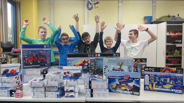 Technik AG - Spende 2015